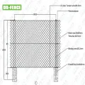 Chain Link Wire Mesh Fence